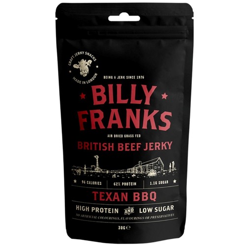 Billy Franks Texan BBQ Beef Jerky