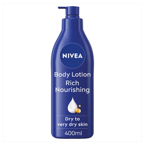 NIVEA Body Lotion for Dry Skin, Rich Nourishing