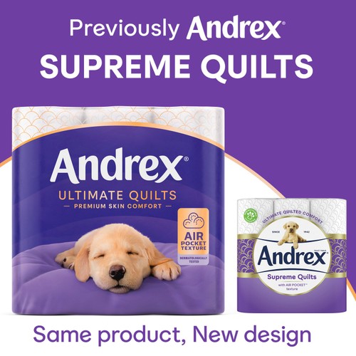 Andrex Ultimate Quilts Toilet Roll thumbnail 3