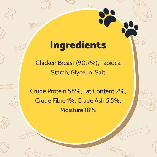 Good Boy Chewy Chicken Fillets Dog Treats thumbnail 4
