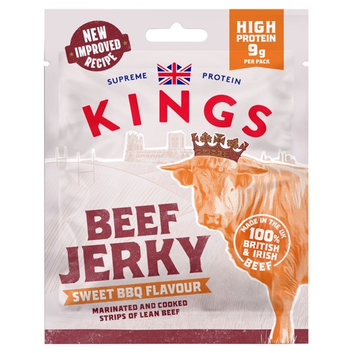Kings Elite Snacks BBQ Beef Jerky