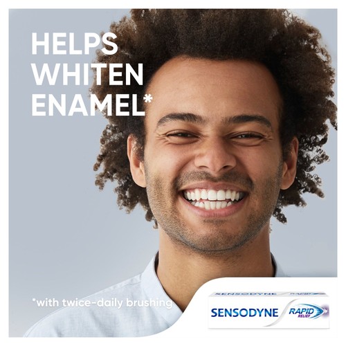 Sensodyne Rapid Relief Sensitive Toothpaste Travel Size thumbnail 6