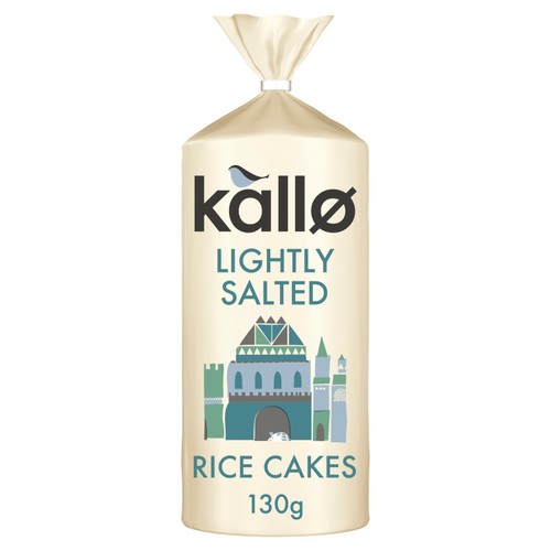 Kallo Lightly Salted Wholegrain Rice Cakes