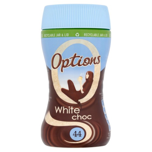 Options White Hot Chocolate Drink