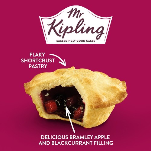 Mr Kipling Apple & Blackcurrant Pies  thumbnail 2