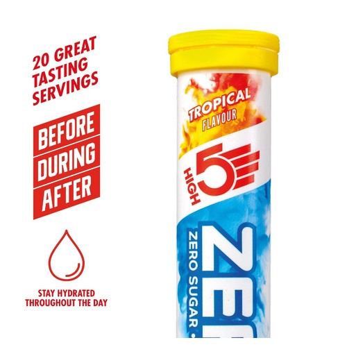 HIGH5 ZERO Tropical Electrolyte Sports Drink Tablets thumbnail 3