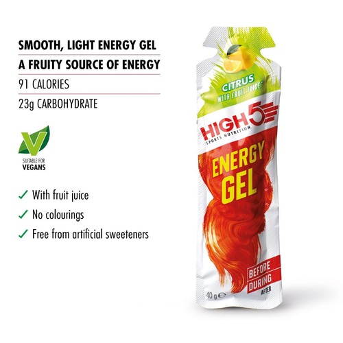 HIGH5 Energy Gel Citrus thumbnail 3