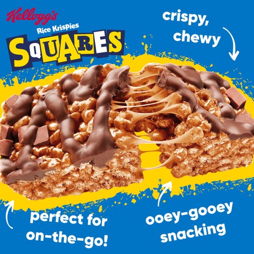 Kellogg's Rice Krispies Squares Chocolate Caramel thumbnail 2