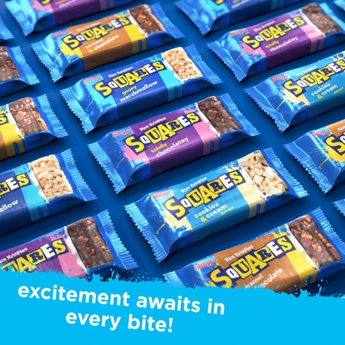 Kellogg's Rice Krispies Squares Chocolate Caramel thumbnail 3