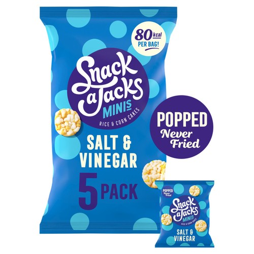 Snack a Jacks Salt & Vinegar Multipack Rice Cakes