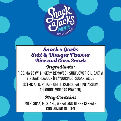 Snack a Jacks Salt & Vinegar Rice Cakes thumbnail 7