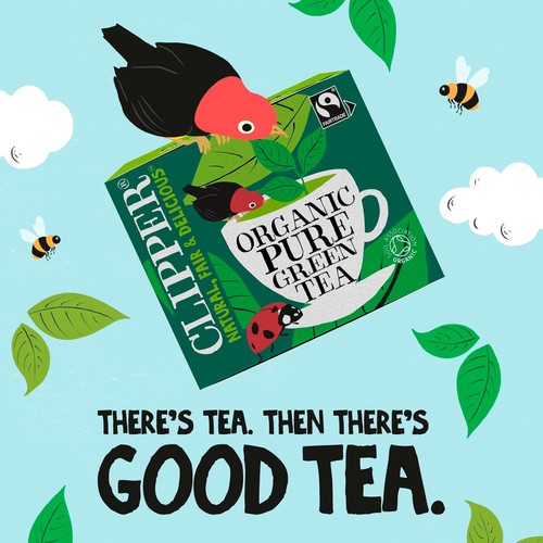 Clipper Organic Fairtrade Green Tea Bags thumbnail 3