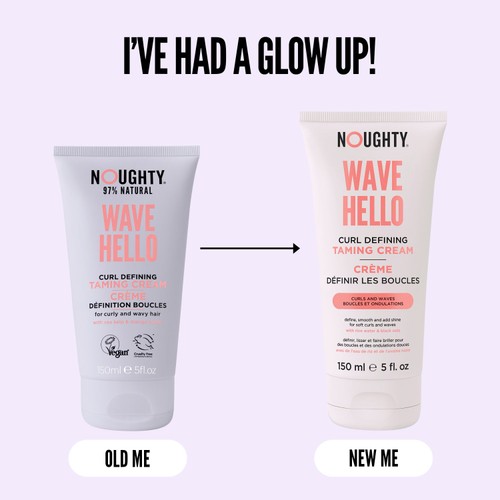 Noughty Wave Hello Curl Defining Taming Cream  thumbnail 2