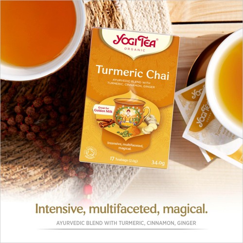 Yogi Tea Organic Turmeric Chai Tea Bags thumbnail 2
