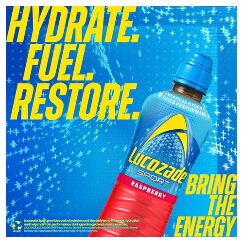 Lucozade Sport Drink Raspberry thumbnail 2