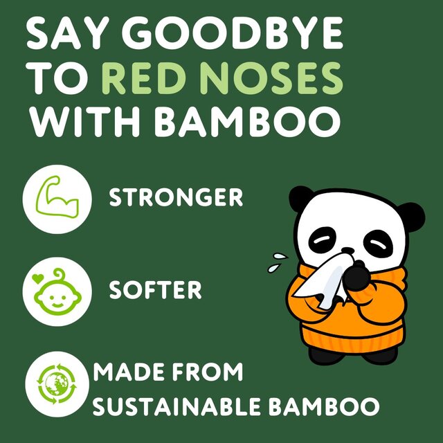 Cheeky Panda Natural Bamboo Facial Tissue thumbnail 10