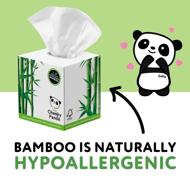 Cheeky Panda Natural Bamboo Facial Tissue thumbnail 9