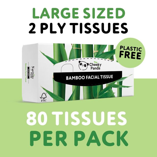 Cheeky Panda Natural Bamboo Facial Tissue thumbnail 5