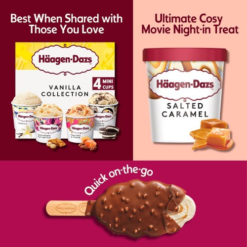 Haagen-Dazs Ice Cream Vanilla Collection thumbnail 2