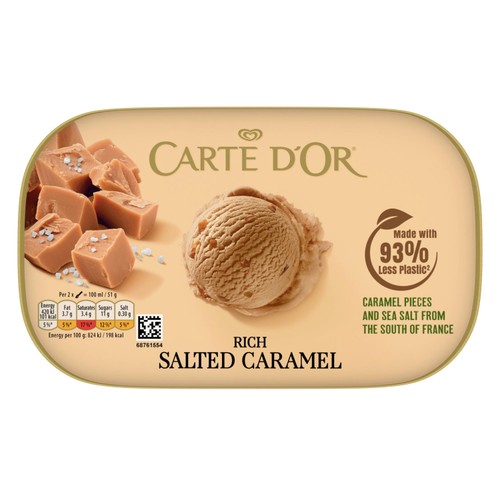 Carte D'Or Rich Salted Caramel Ice Cream Tub thumbnail 2
