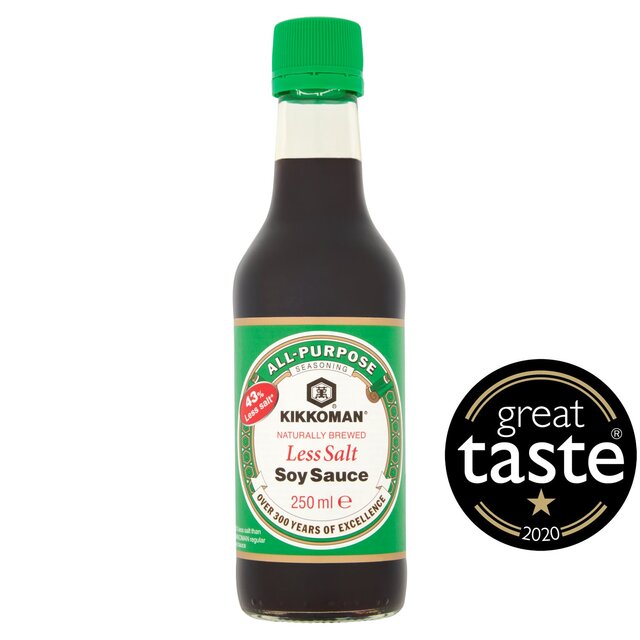 Kikkoman Less Salt Soy Sauce 43% Reduced Salt thumbnail 5