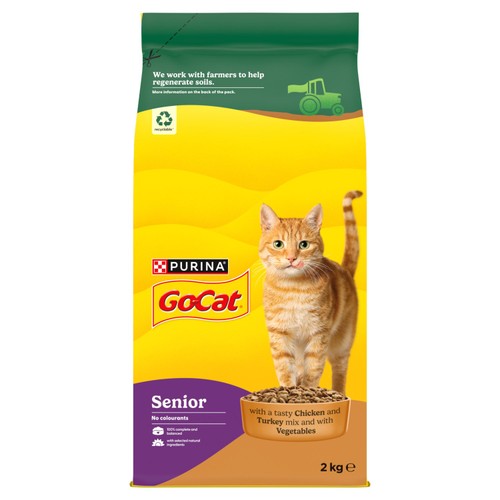 Go-Cat Senior Chicken Dry Cat Food thumbnail 3