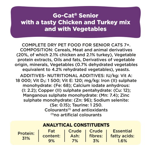 Go-Cat Senior Chicken Dry Cat Food thumbnail 9