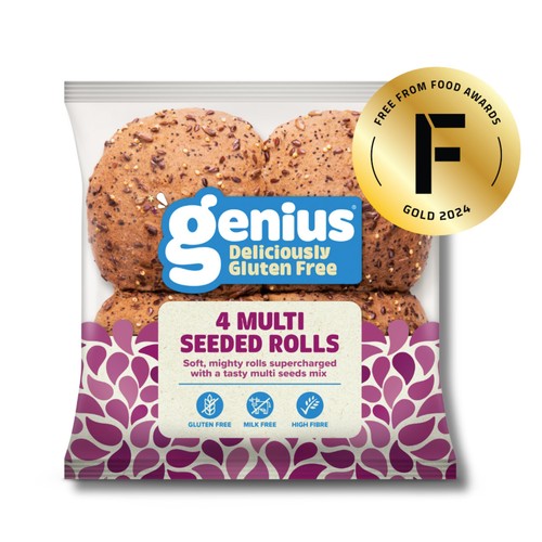 Genius Gluten Free Triple Seeded Rolls thumbnail 2