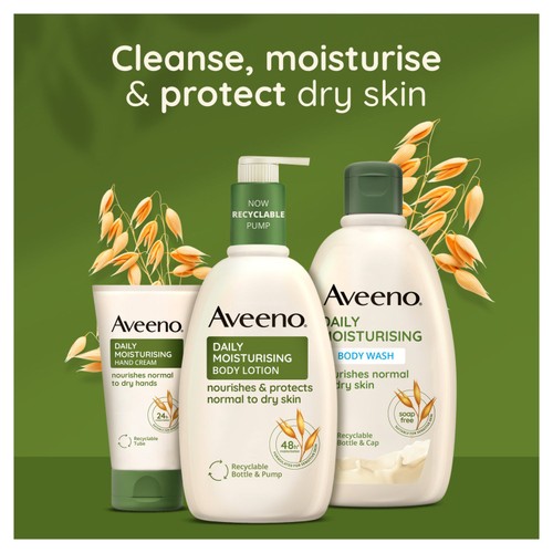 Aveeno Daily Moisturising Creamy Oil Body Lotion  thumbnail 4