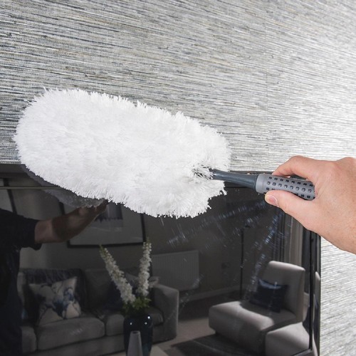 Addis ComfiGrip Handled 100% Fluffy Microfibre Duster thumbnail 2