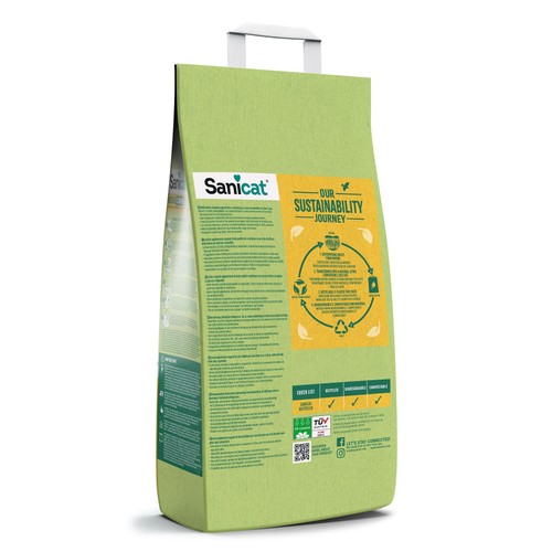 Sanicat Clumping Corn Cat Litter thumbnail 2