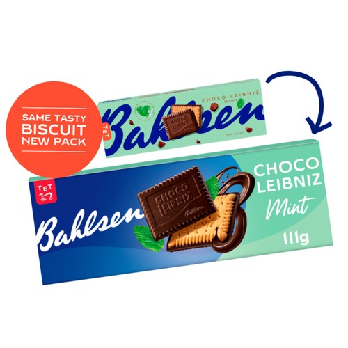 Bahlsen Choco Leibniz Mint Chocolate Biscuits thumbnail 2