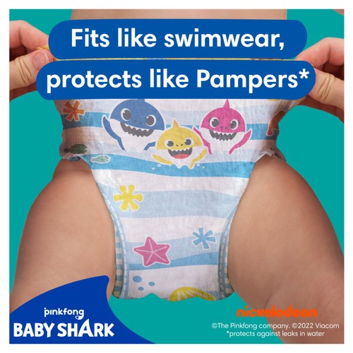 Pampers Splashers Swim Nappies, Size 3-4 (6-11kg) thumbnail 4