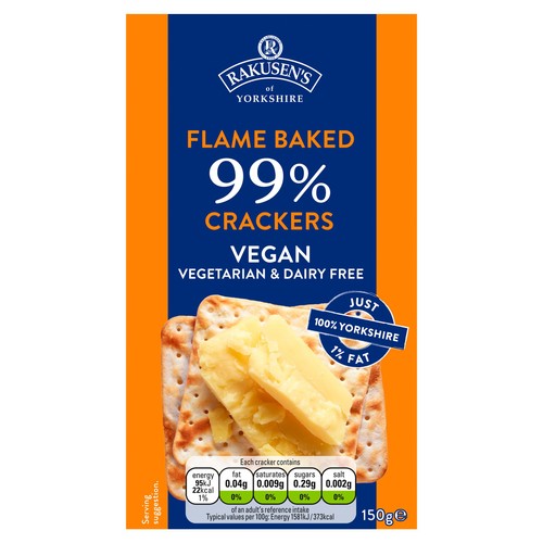 Rakusen's 99% Fat Free Crackers