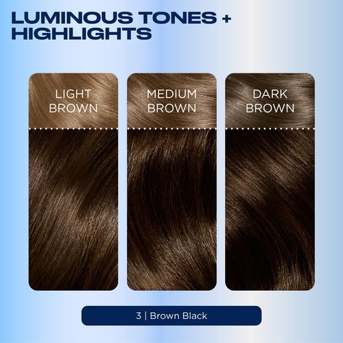 Clairol Nice'n Easy Hair Dye, 3 Brown Black thumbnail 3