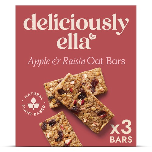 Deliciously Ella Apple, Raisin & Cinnamon Oat Bar Multipack thumbnail 2