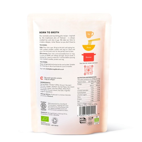 Borough Broth Organic Chicken Pho Broth thumbnail 4