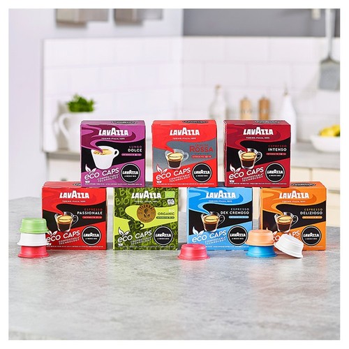 Lavazza A Modo Mio Compostable Intenso Coffee Capsules thumbnail 4