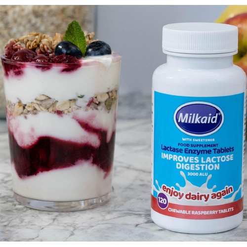 Milkaid Lactase Digestion Tablets thumbnail 4