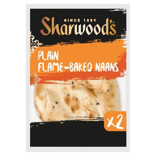 Sharwood's Plain Naan Breads