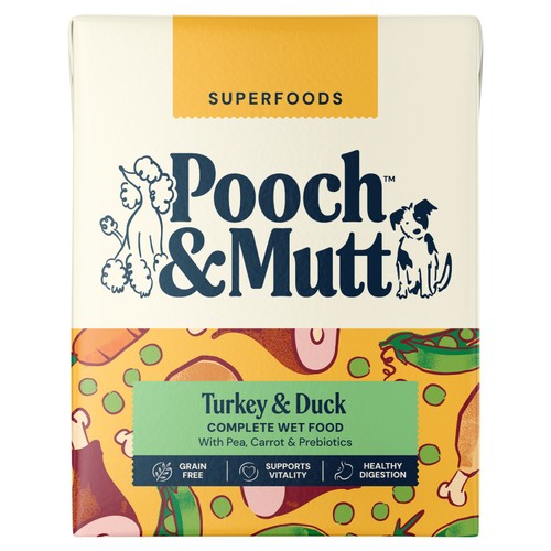 Pooch & Mutt Turkey & Duck Wet Dog Food