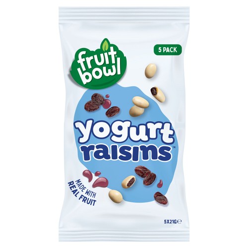 Fruit Bowl Raisin Yogurt Flakes