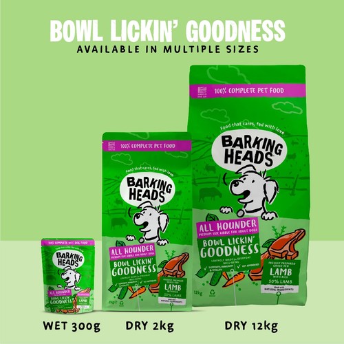 Barking Heads Chop Lickin' Lamb Wet Dog Food Pouch thumbnail 6