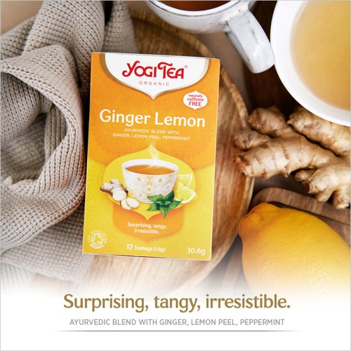 Yogi Tea Organic Ginger Lemon thumbnail 2