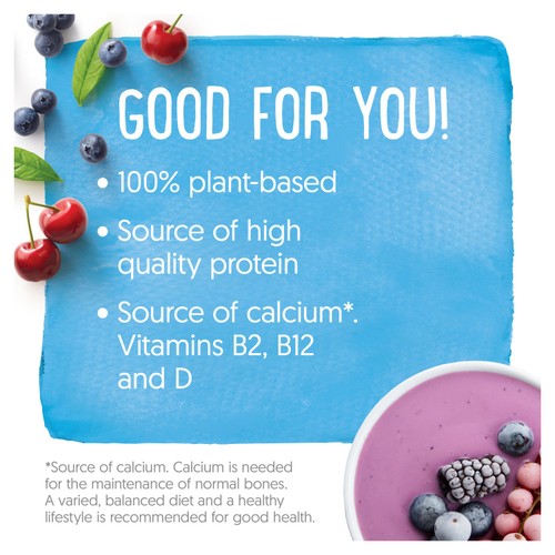 Alpro Blueberry Cherry Dairy Free Yoghurt Alternative thumbnail 7