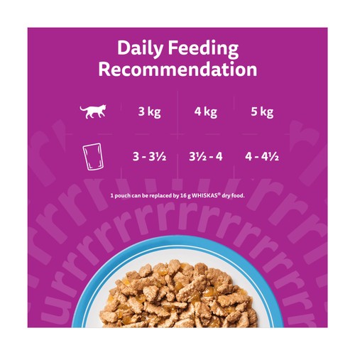 Whiskas 7+ Senior Wet Cat Food Fish Favourites in Jelly thumbnail 5