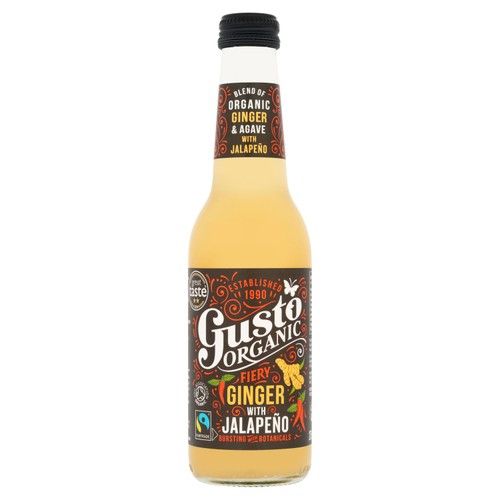 Gusto Organic Fairtrade Fiery Ginger with Jalapeno