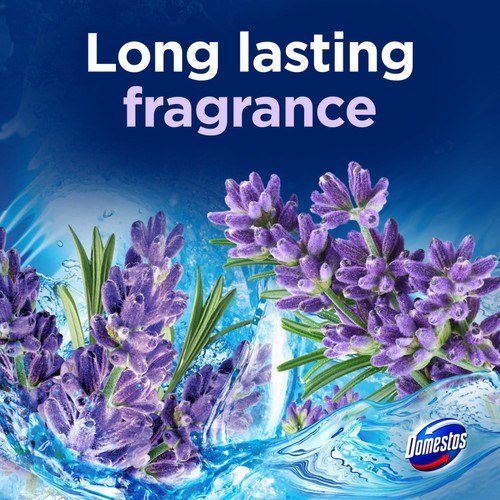Domestos Power 5 Toilet Rim Block Lavender thumbnail 3