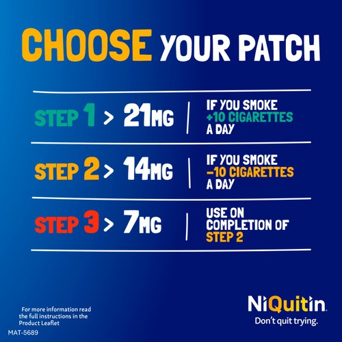 NiQuitin CQ 7mg Clear Patch, Step 3 thumbnail 8