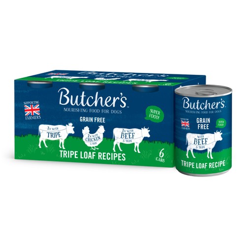 Butcher's Tripe Loaf Recipes Dog Food Tins thumbnail 2